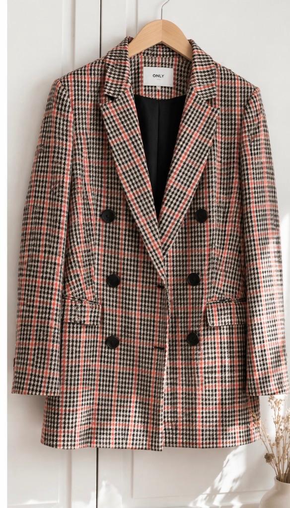 Maison scotch geruit double breasted blazer nieuw XS-S, Nieuw, Scotch & Soda, Ophalen of Verzenden, Jasje