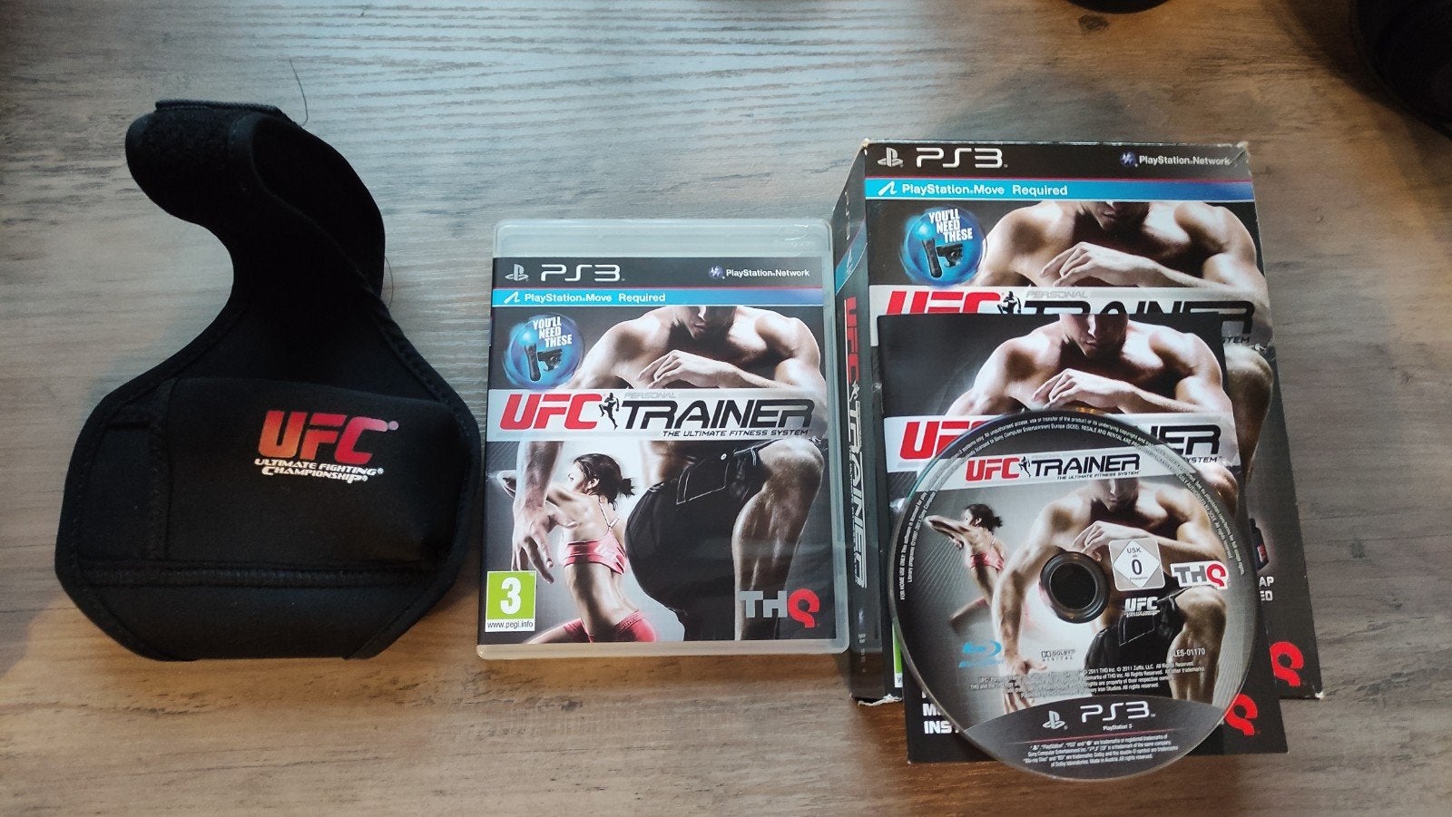 UFC trainer met leg strap Playstation 3 game, Ophalen of Verzenden, Zo goed als nieuw, Sport, 3 spelers of meer