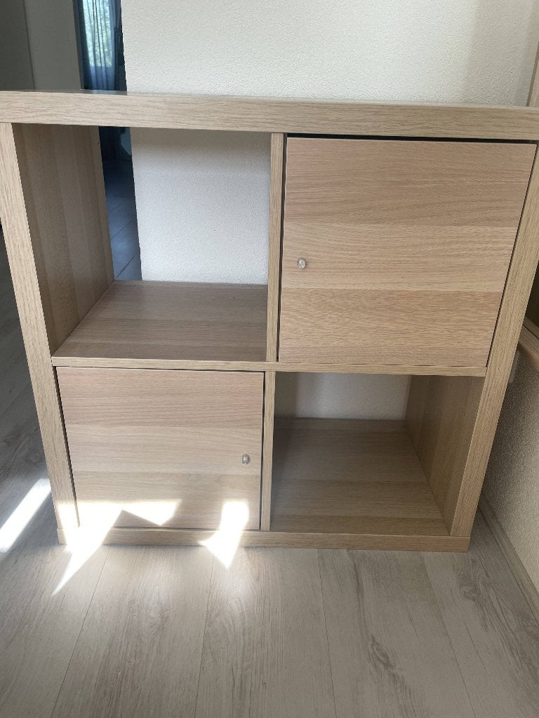 Ikea opberg kast - Eket - bruin/hout kleur, Huis en Inrichting, Ophalen, Zo goed als nieuw