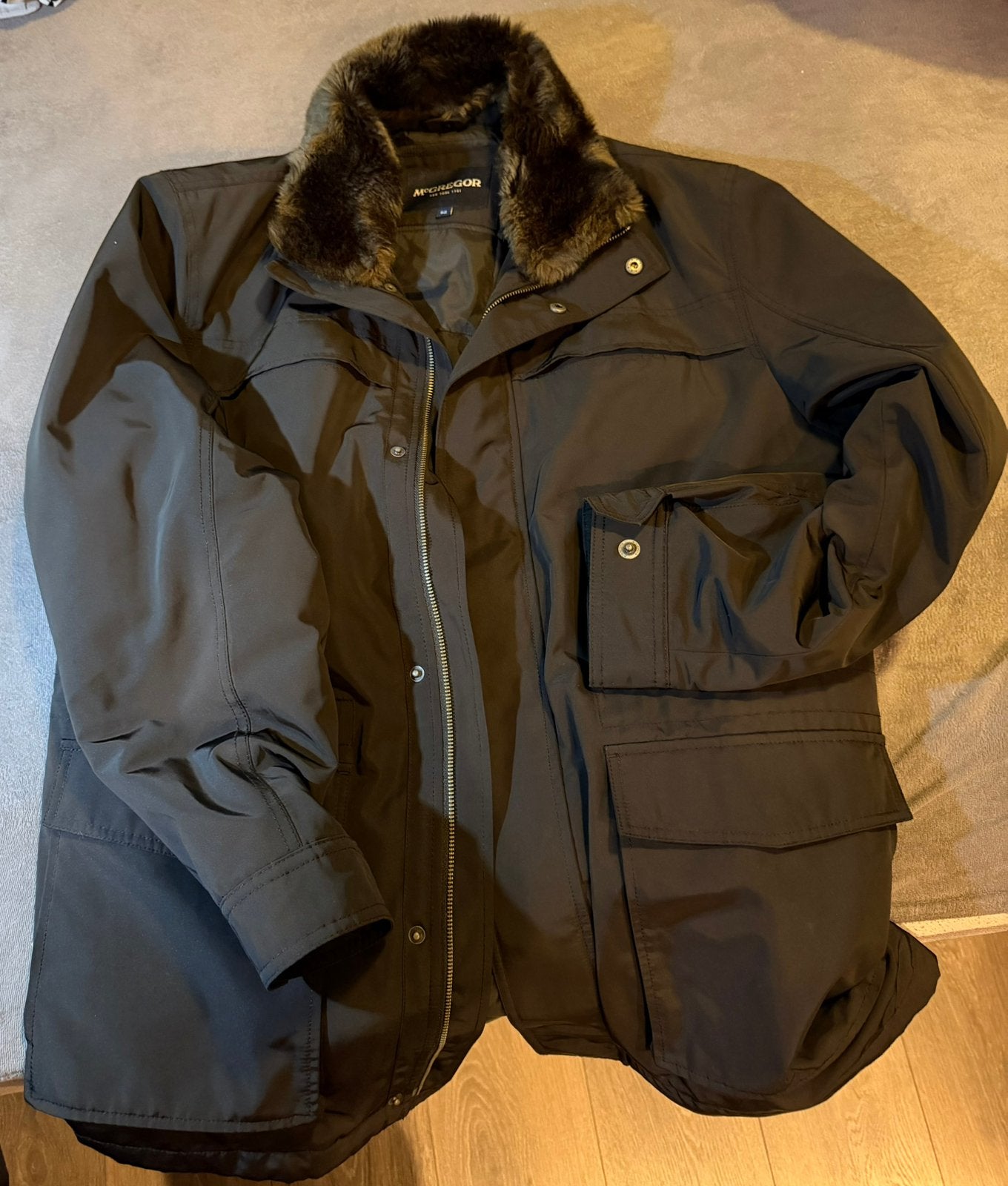 Winter jas - NIEUW - Mc Gregor, Verzenden, Nieuw, Maat 52/54 (L), Zwart