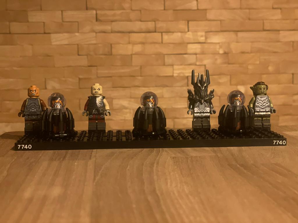 Lego lord of the rings figuren (capes nog in doos), Ophalen
