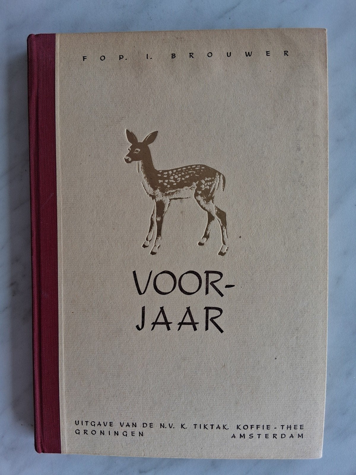 Plaatjesalbum VOORJAAR door Fop. I. Brouwer, Ophalen of Verzenden, Gelezen, Vogels