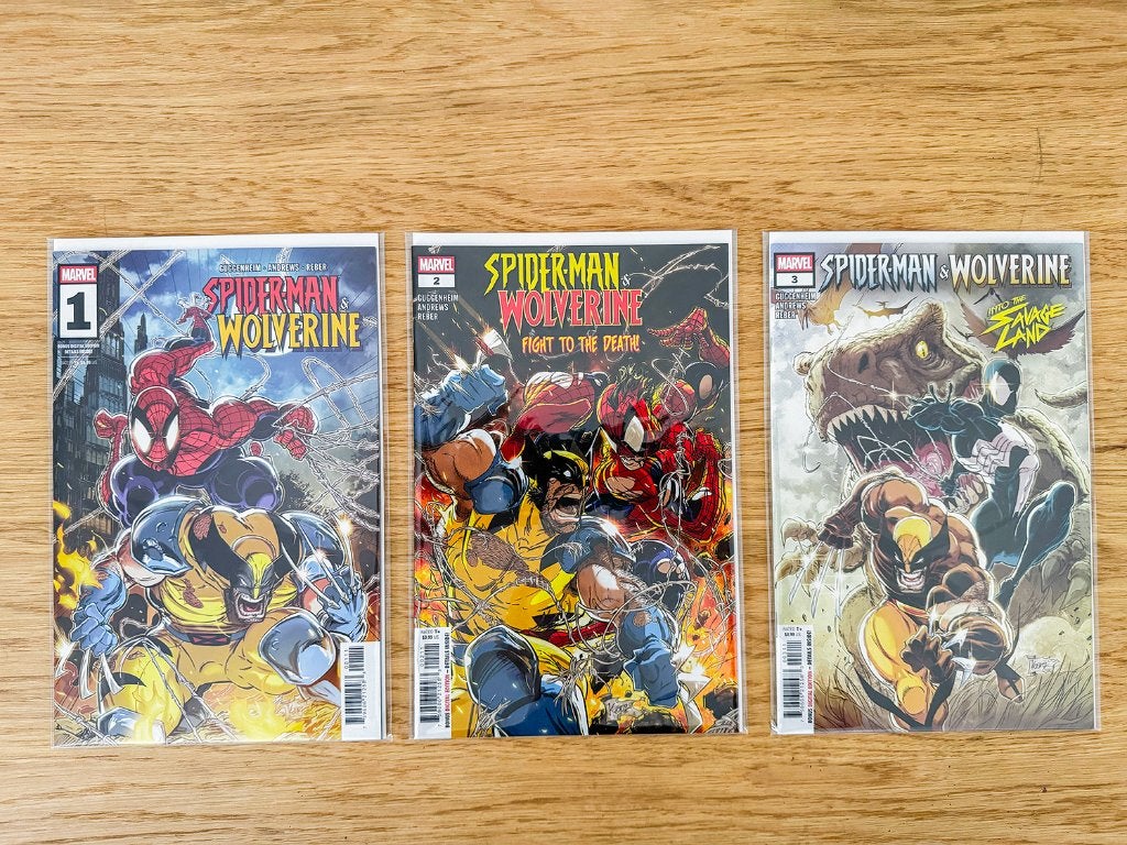 Spider-man & Wolverine (2025) issues 1 tem 7, Amerika, Nieuw, Ophalen of Verzenden, Meerdere comics