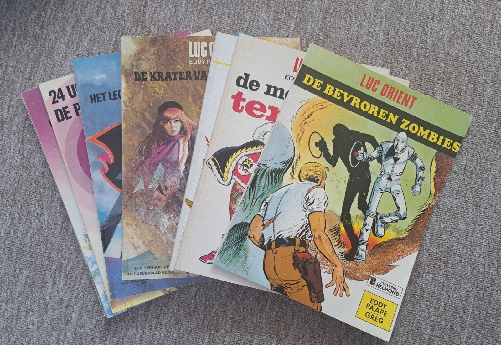 Diverse stripboeken - Luc Orient, Eddy Paape, Greg, Meerdere stripboeken, Ophalen of Verzenden, Gelezen, Eddy Paape, Greg