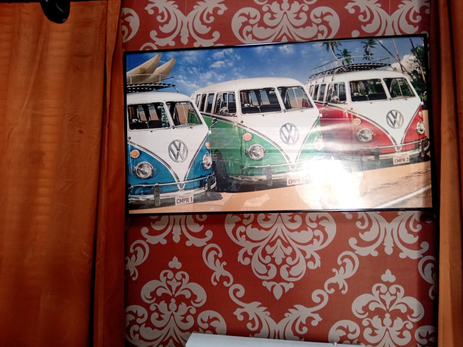 Vw schilderij, Ophalen of Verzenden