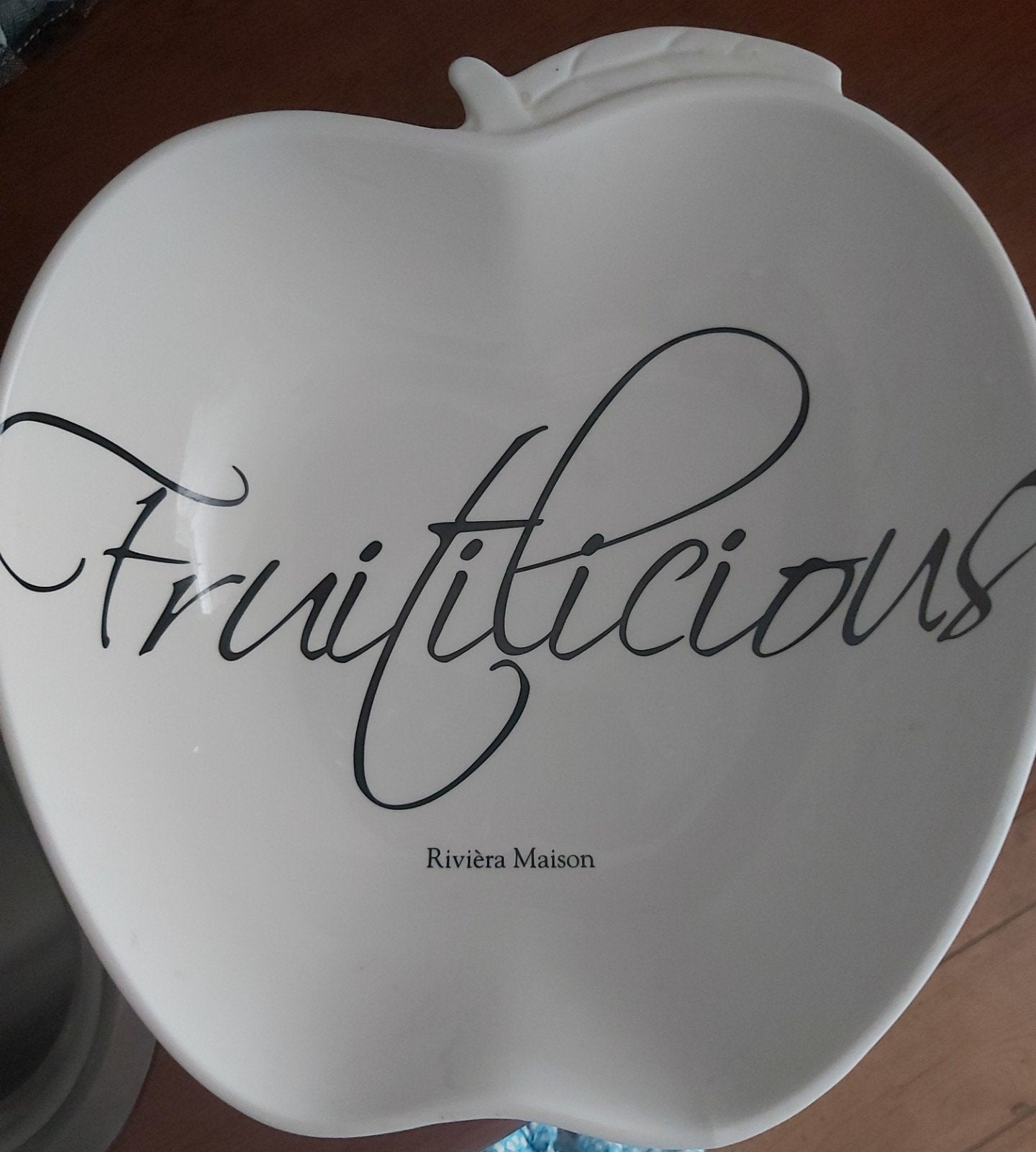 Riviera Maison Fruitilicious schaal, Ophalen, Porselein of Keramiek, Schaal, Zo goed als nieuw