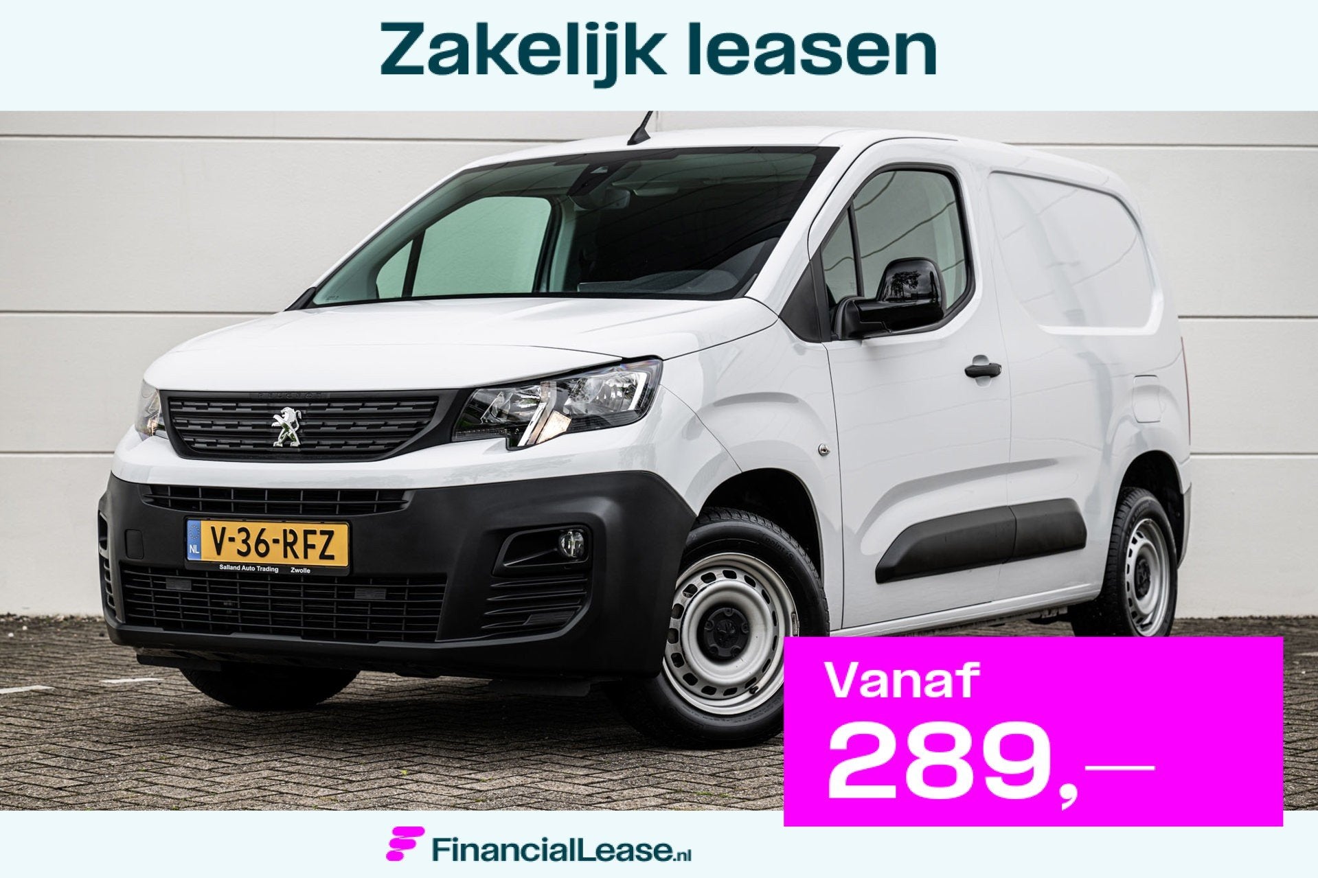 Peugeot Partner 1.2 PureTech 110pk MARGE 3-PRS |Navi|Airco|C, Voorwielaandrijving, 1199 cc, Navigatiesysteem, 3 cilinders