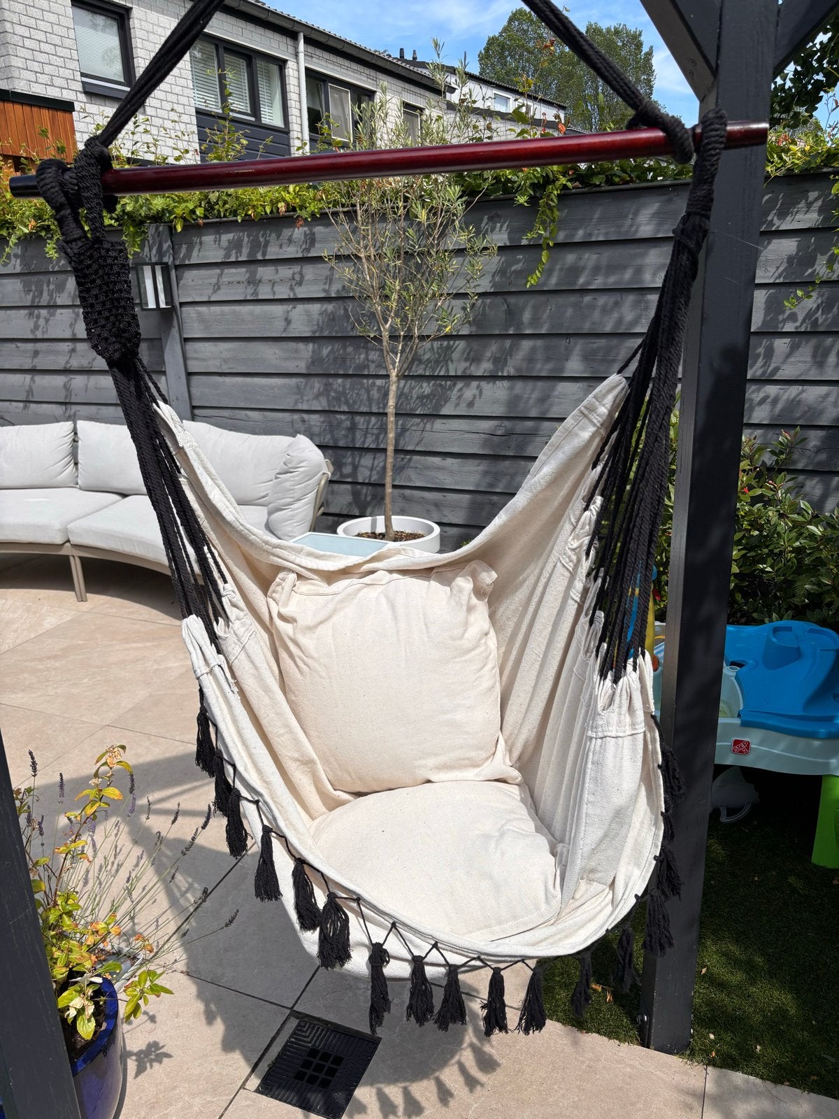 Comfortabele Hangstoel Vita5 XXL, Tuin en Terras, Hangmatten, Gebruikt, Eenpersoons, Binnen, Buiten, Ophalen