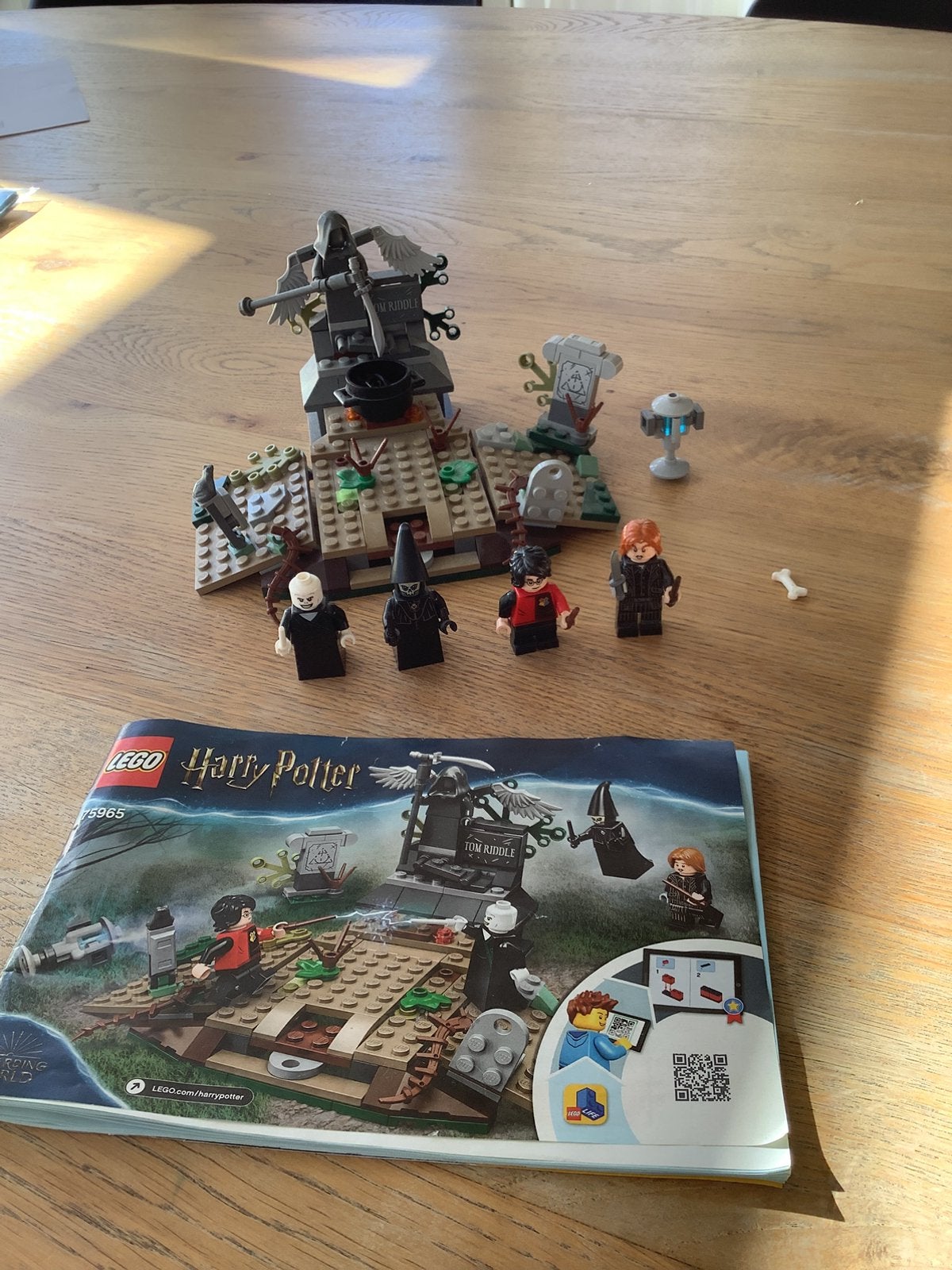 LEGO Harry Potter set De opkomst van Voldemort 75965, Gebruikt, Lego, Harry Potter, Ophalen of Verzenden