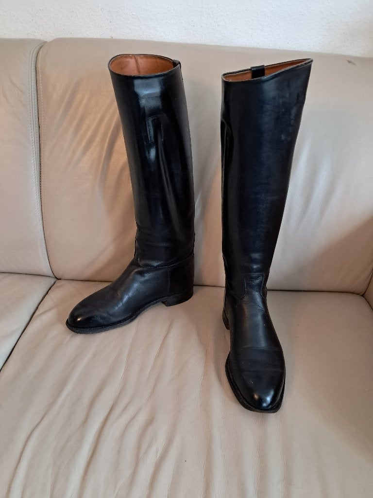 Paardrijlaarzen leren maat 39/40, Dieren en Toebehoren, Gebruikt, Dames, Schoeisel, Dressuur