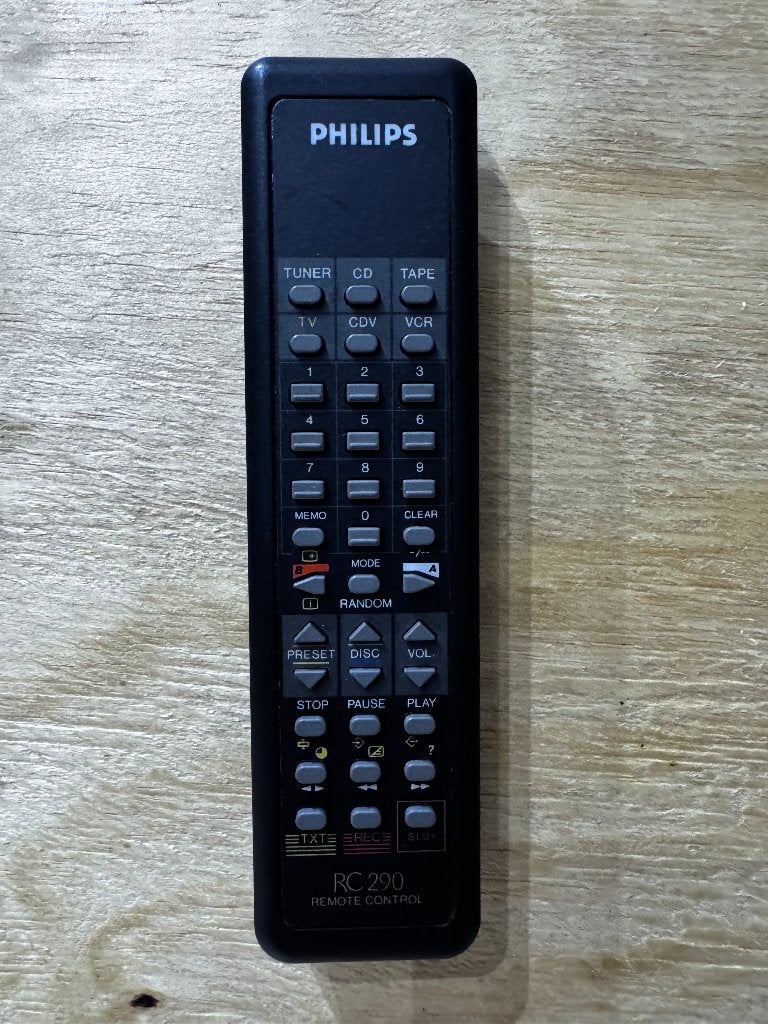 ✅ Philips RC290 - Remote Control RC 290, Ophalen of Verzenden, Refurbished, Origineel