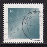 1104 - Nederland nvph 1746a gestempeld , Rouwzegel, Postzegels en Munten, Postzegels | Nederland, Verzenden, Na 1940, Gestempeld