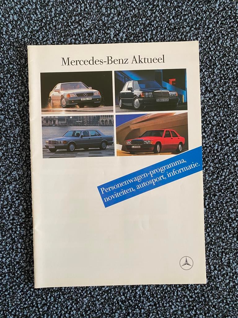 Mercedes Aktueel (december 1989), Ophalen of Verzenden, Zo goed als nieuw, Mercedes