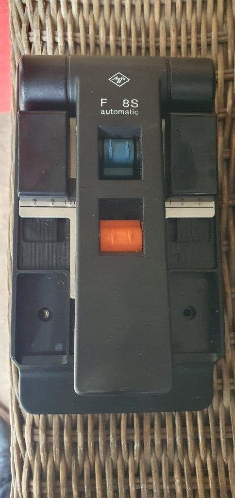 AGFA F 8S volautomatische Super 8 en Single 8 filmplakker, Ophalen of Verzenden, 1960 tot 1980, Overige typen