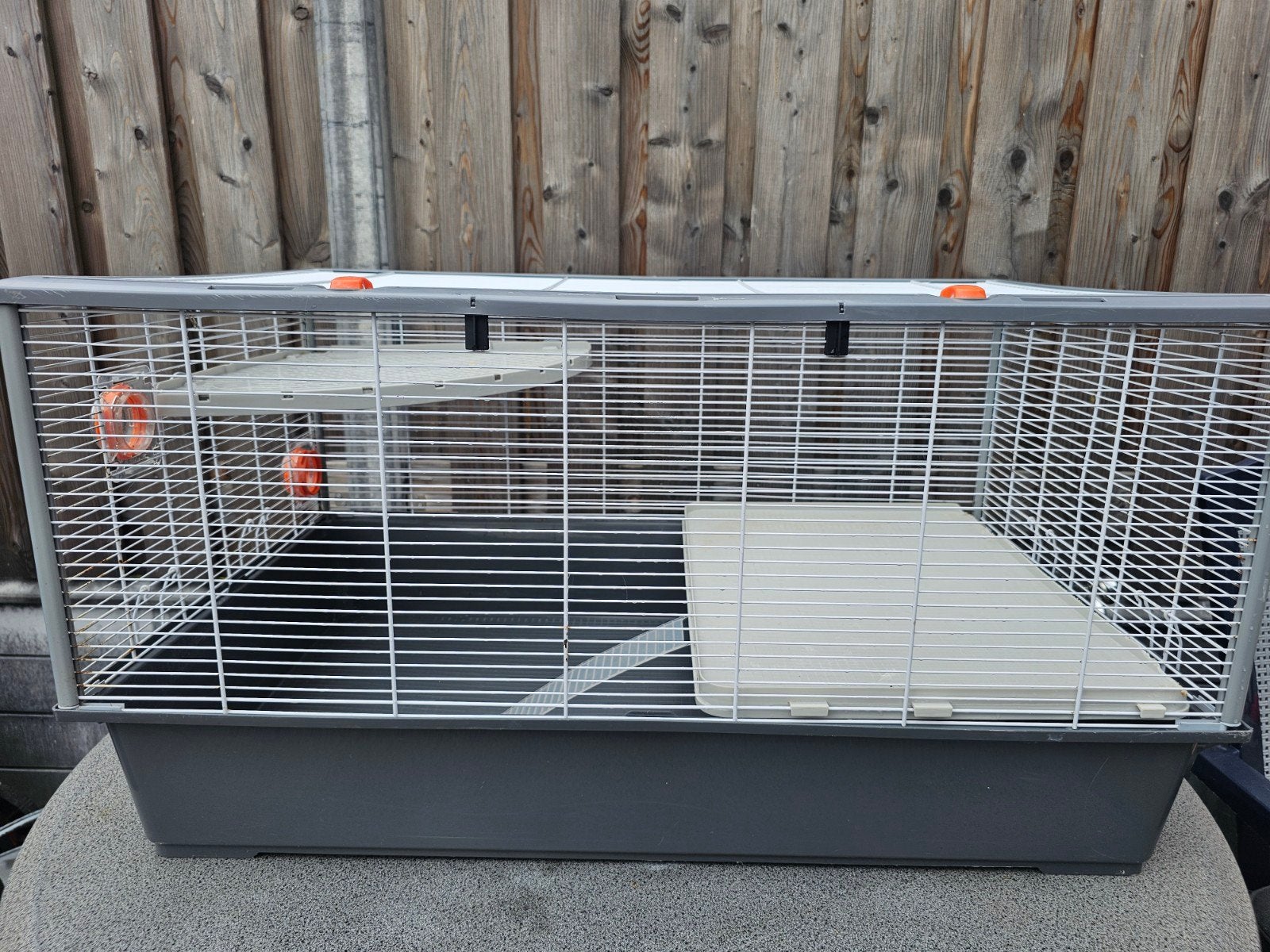 Knaagdierkooi met aankoppeling voor buizen, Dieren en Toebehoren, Kooi, Gebruikt, Muis, 75 tot 110 cm