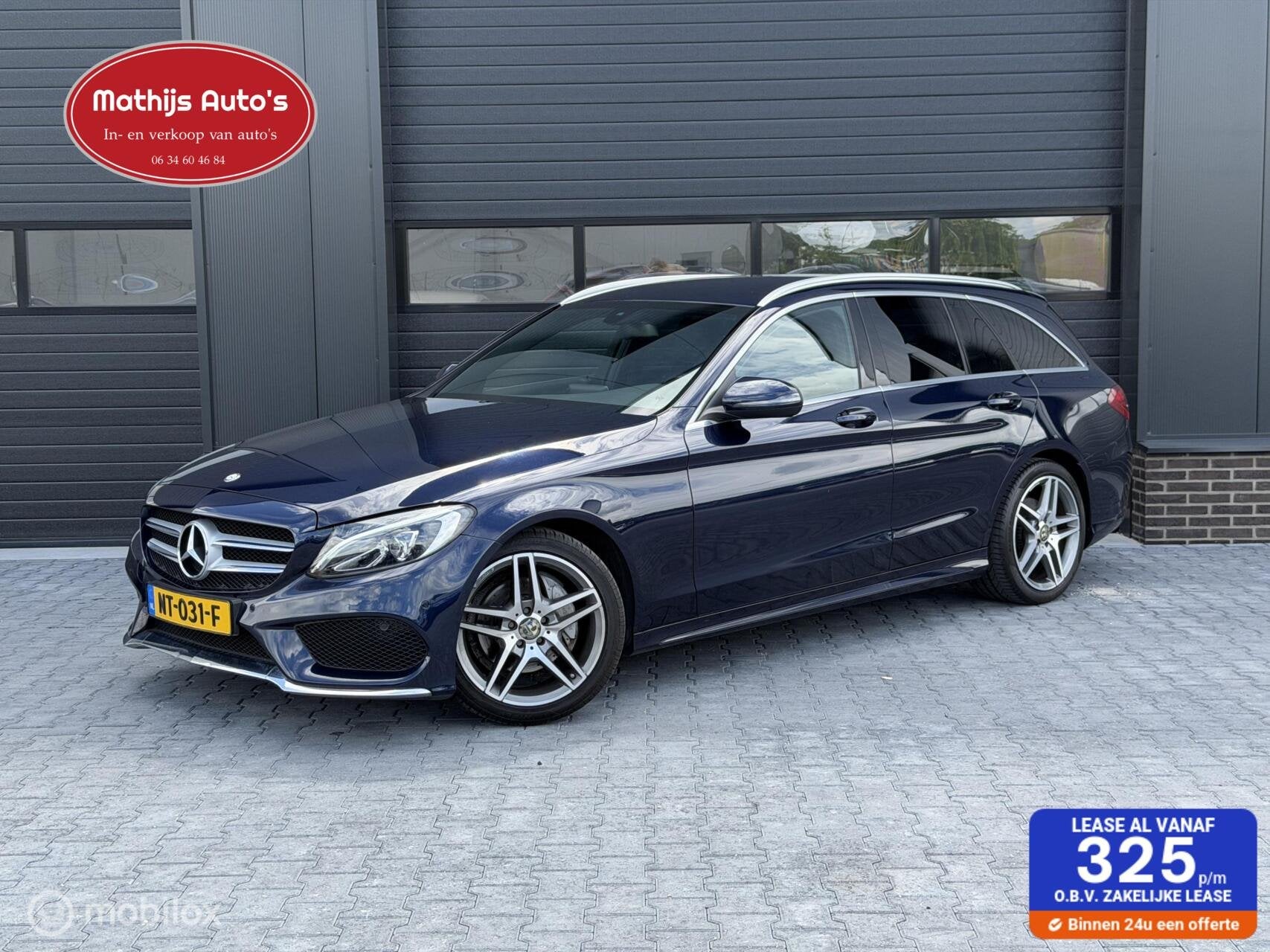 Mercedes C-klasse Estate 180 AMG Sport Edition Burmester! Ne, Automaat, Achterwielaandrijving, 1800 kg, Euro 6