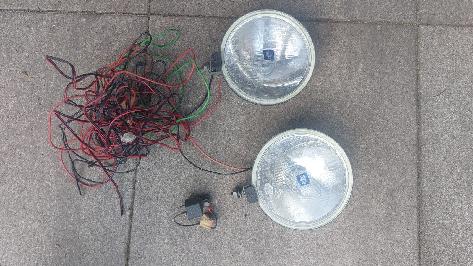 Hella Comet 500 Verstralers (set van 2), Auto-onderdelen, Verlichting, Ophalen, Gebruikt, Universele onderdelen