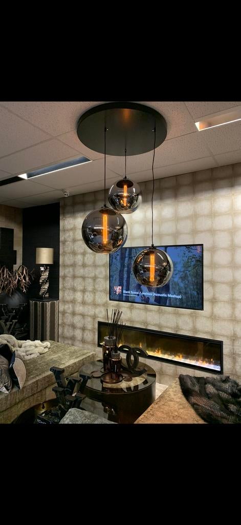 Originele By eve hanglamp, Ophalen, By eve Eric kuster, Zo goed als nieuw, 75 cm of meer