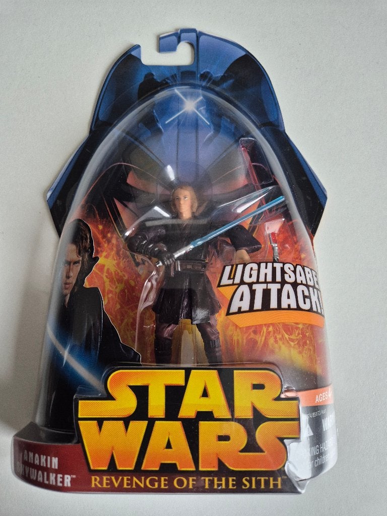 Star Wars ROTS 02 Anakin Skywalker Dooku Pink Lightsaber, Ophalen of Verzenden, Nieuw, Actiefiguurtje