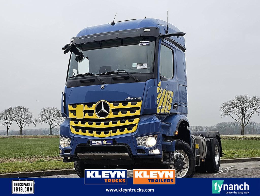 MERCEDES-BENZ AROCS 1843 4x4 allrad pto mp5, Auto's, Vrachtwagens, Automaat, Stoelverwarming, Euro 6, Overige kleuren