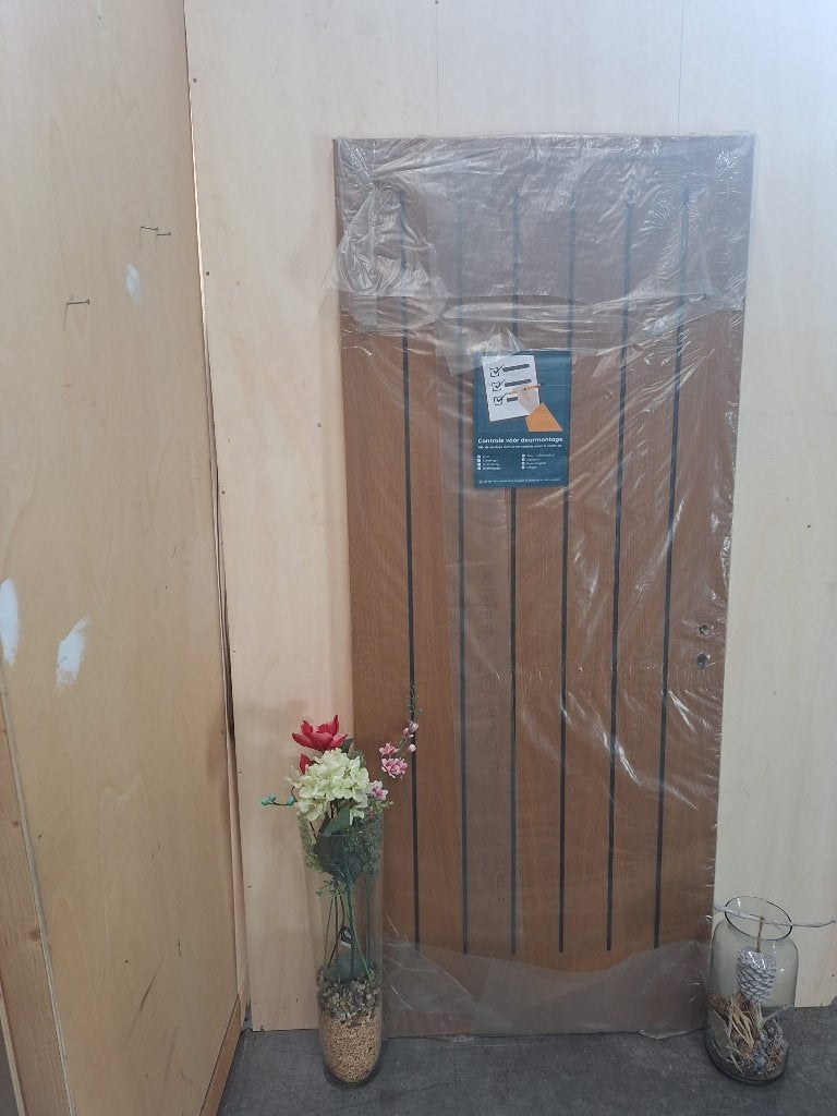 NIEUWE Eiken voordeur 88.0 x 211.5 Stomp, 80 tot 100 cm, Nieuw, Ophalen of Verzenden, Buitendeur