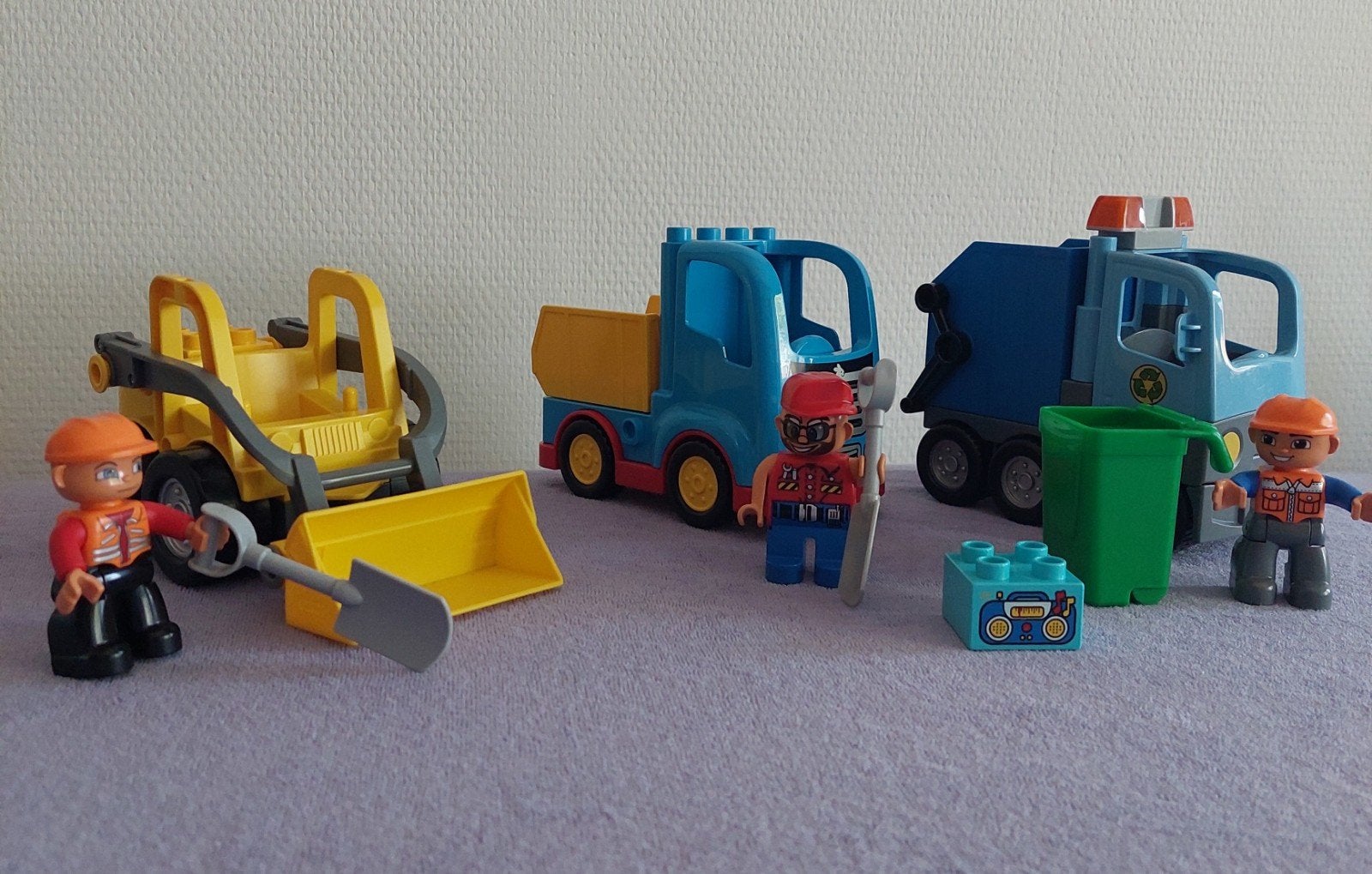 stoere duplo wagens 3x, Ophalen of Verzenden, Gebruikt, Losse stenen, Duplo
