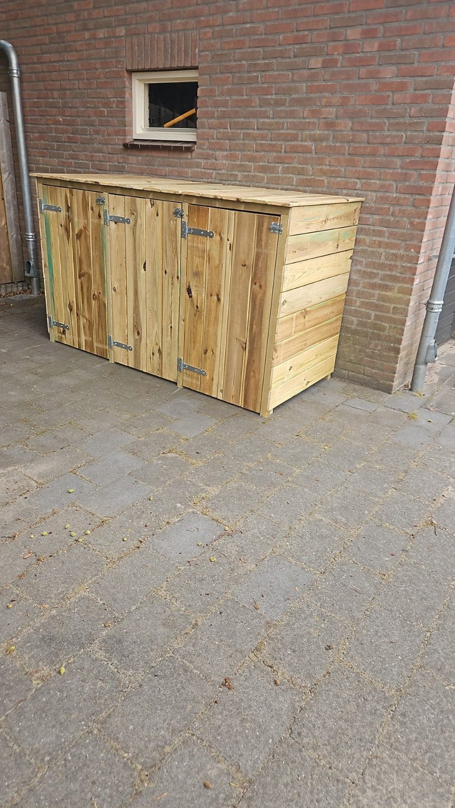 NIEUW CONTAINEROMBOUW GEIMPREGNEERD HOUT, Ophalen of Verzenden, Nieuw, Hout, Containerberging