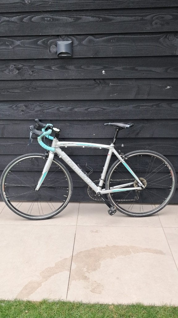 bianchi Via Nirone 7 dames wielrenfiets, Fietsen en Brommers, Fietsen | Racefietsen, Aluminium, Zo goed als nieuw, 15 tot 20 versnellingen