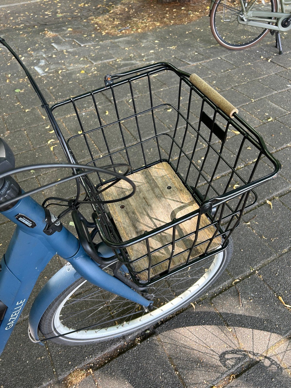Basil fietsmand Nordland MIK 23L zwart / bruin 40x32x30, Ophalen of Verzenden, Zo goed als nieuw