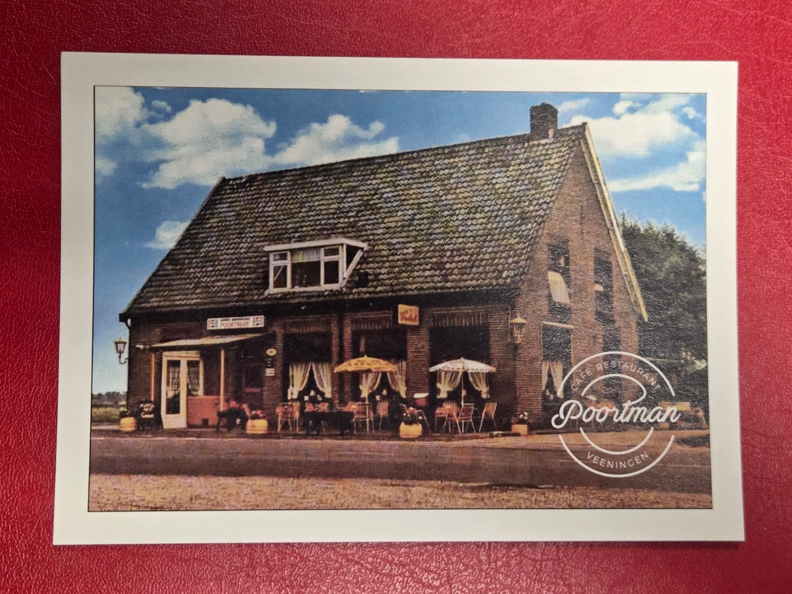 Veeningen bij Hoogeveen Café-Restaurant Poortman, Ophalen of Verzenden