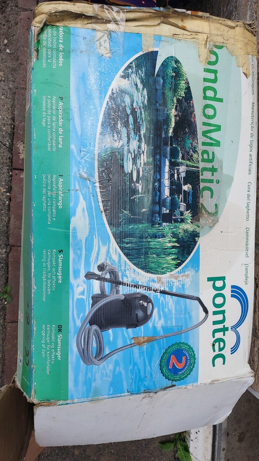 Vijverpomp, vijverfilter, vijverstofzuiger en verlichting, Tuin en Terras, Ophalen, Gebruikt, Vijverfilter