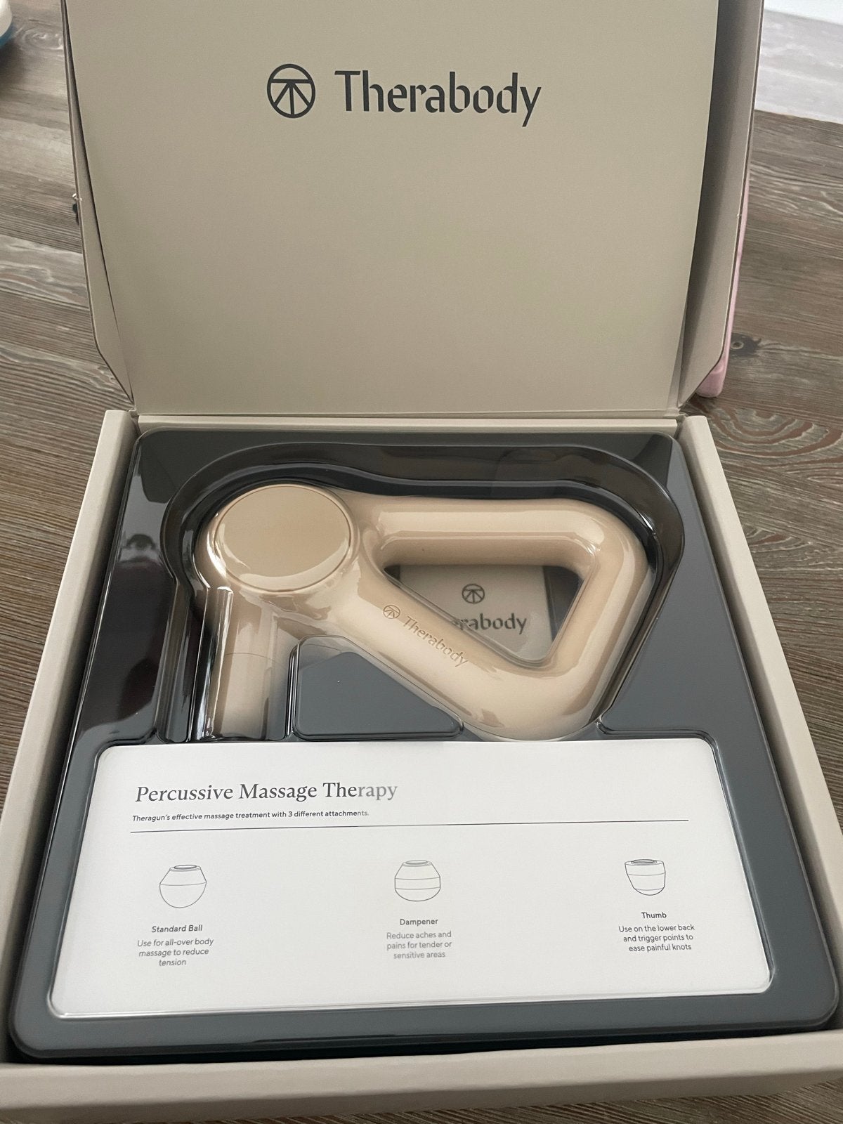 Therabody Massagegun, Ophalen of Verzenden, Nieuw, Apparaat