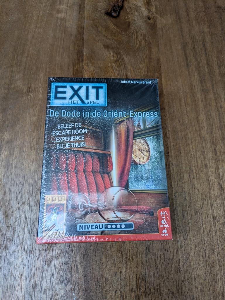 EXIT Het Spel: De Dode in de Oriënt-Express, Hobby en Vrije tijd, Gezelschapsspellen | Bordspellen, Nieuw, Ophalen of Verzenden