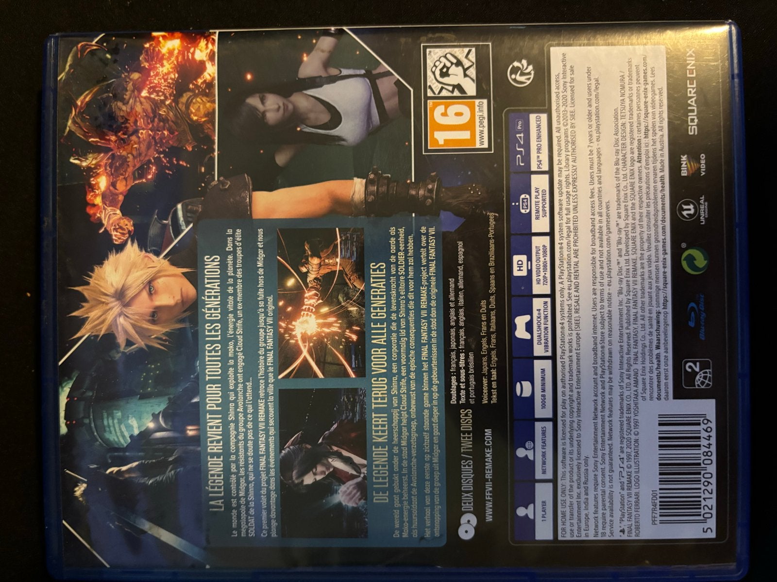 PS4 Games: Final Fantasy VII Remake, Skyrim, Horizon Zero Da, Ophalen, Online, Gebruikt, 1 speler