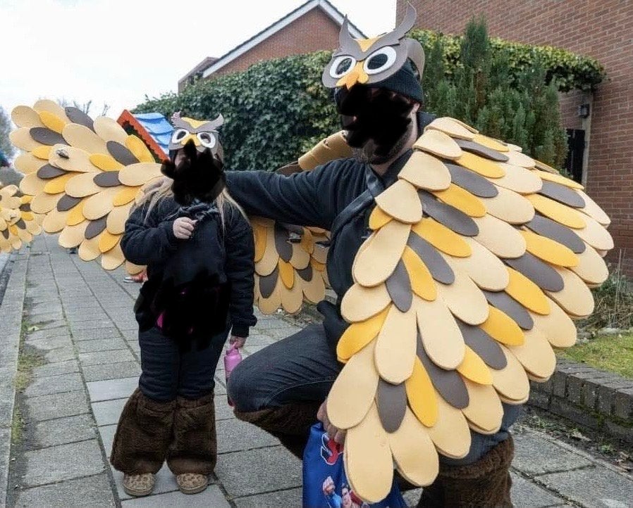 Wijze Uilen Loopgroep Carnavalskleding, Ophalen, Gebruikt, Pak of Jurk