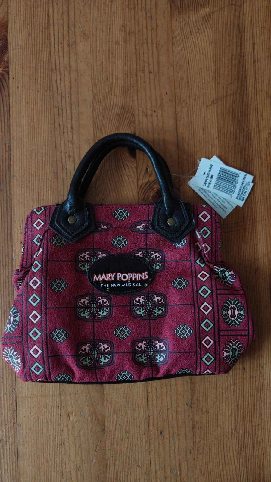 Nieuwe Mary poppins Carpetbag purse van de Broadway Musical!, Verzamelen, Ophalen of Verzenden, Nieuw