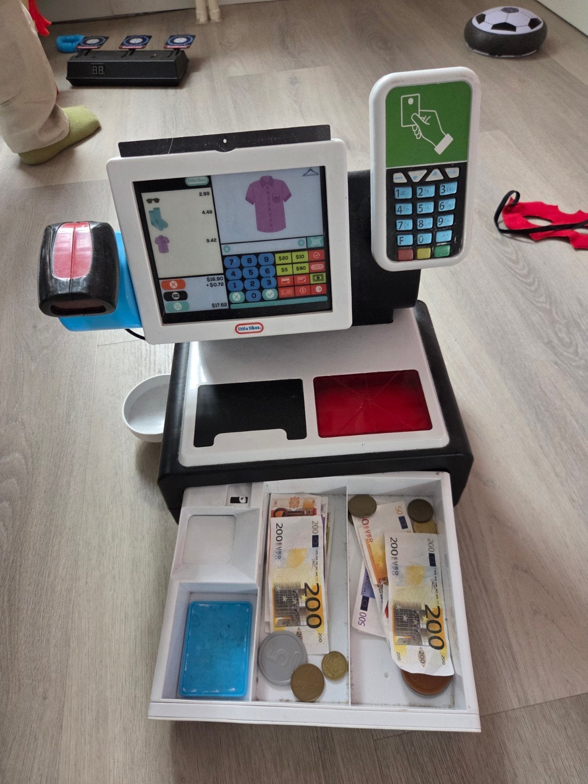 Little Tikes Kassa met Scanner en Pinautomaat, Ophalen