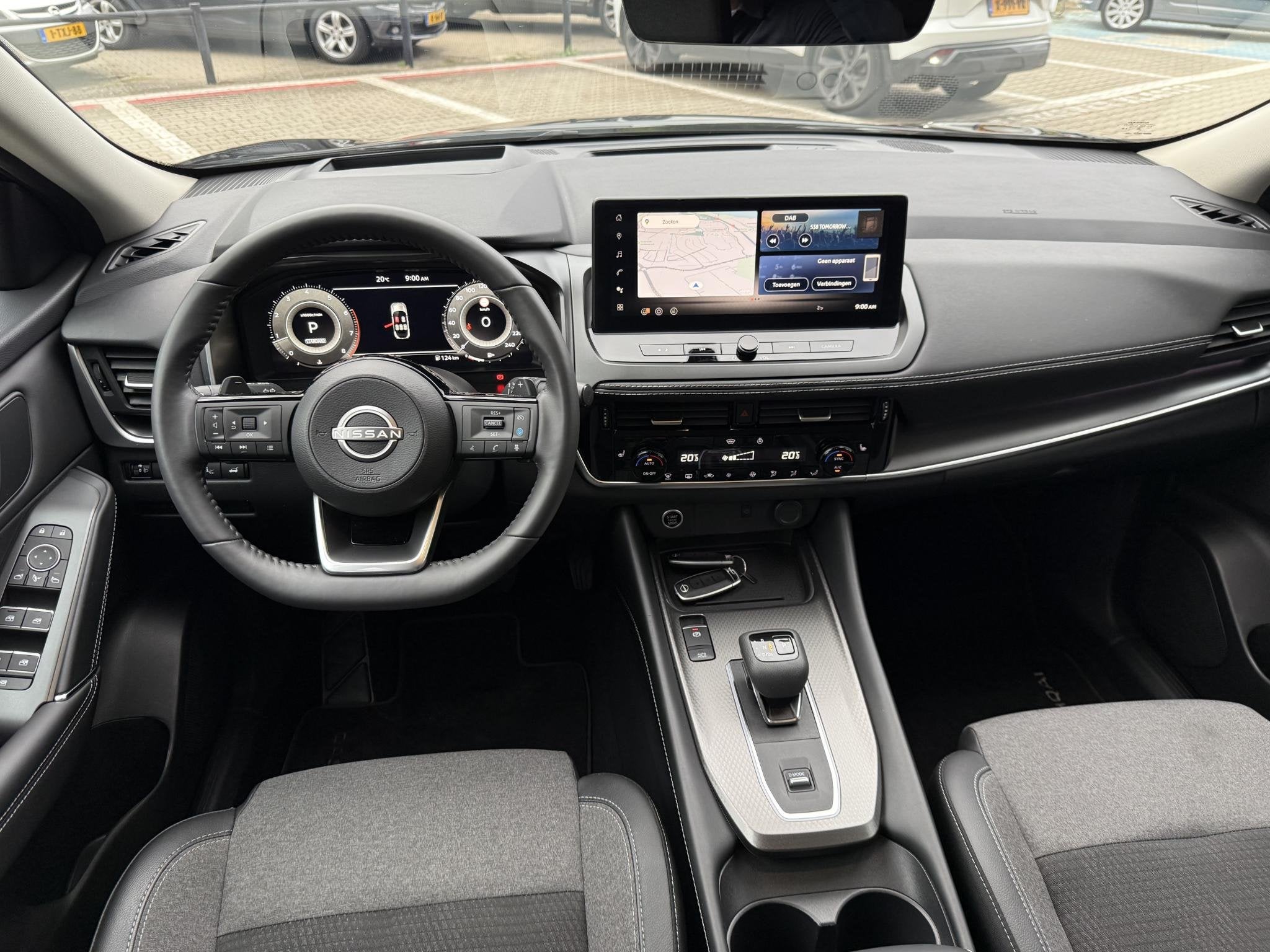 Nissan Qashqai 1.3 MHEV Xtronic N-Connecta*ACC & Stoelverwar, Auto's, 12 maanden, Gebruikt, Euro 6, 4 cilinders
