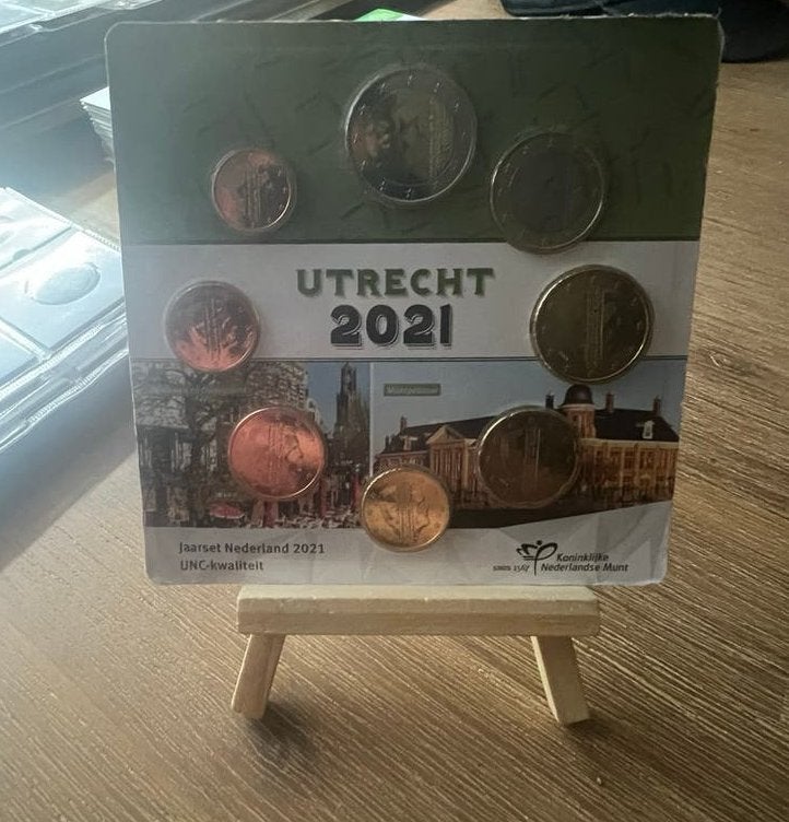 Jaarset Nederland 2021 Utrecht UNC-kwaliteit, Ophalen of Verzenden, Koningin Beatrix, Euro's, Setje