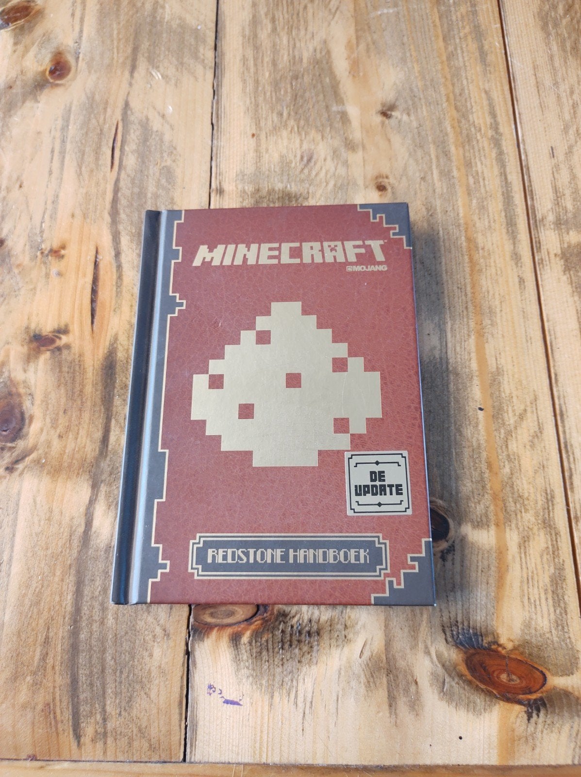 Minecraft Redstone Handboek - De Update, Ophalen of Verzenden, Zo goed als nieuw, Overige onderwerpen, Mojang