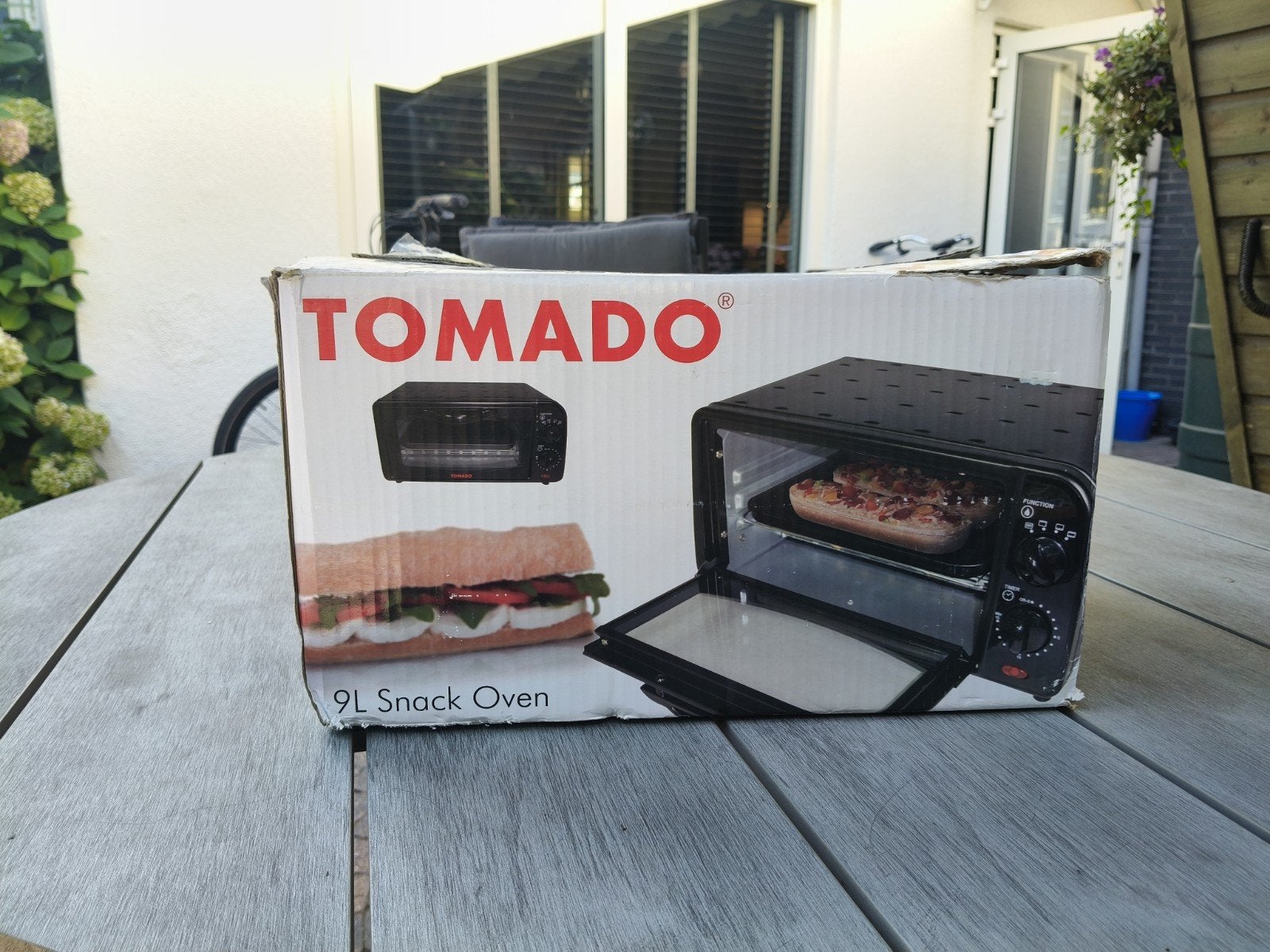 TOMADO 9L Snack Oven - Compacte Mini-oven met Grill, Witgoed en Apparatuur, Ovens, Ophalen, Minder dan 45 cm, Minder dan 45 cm