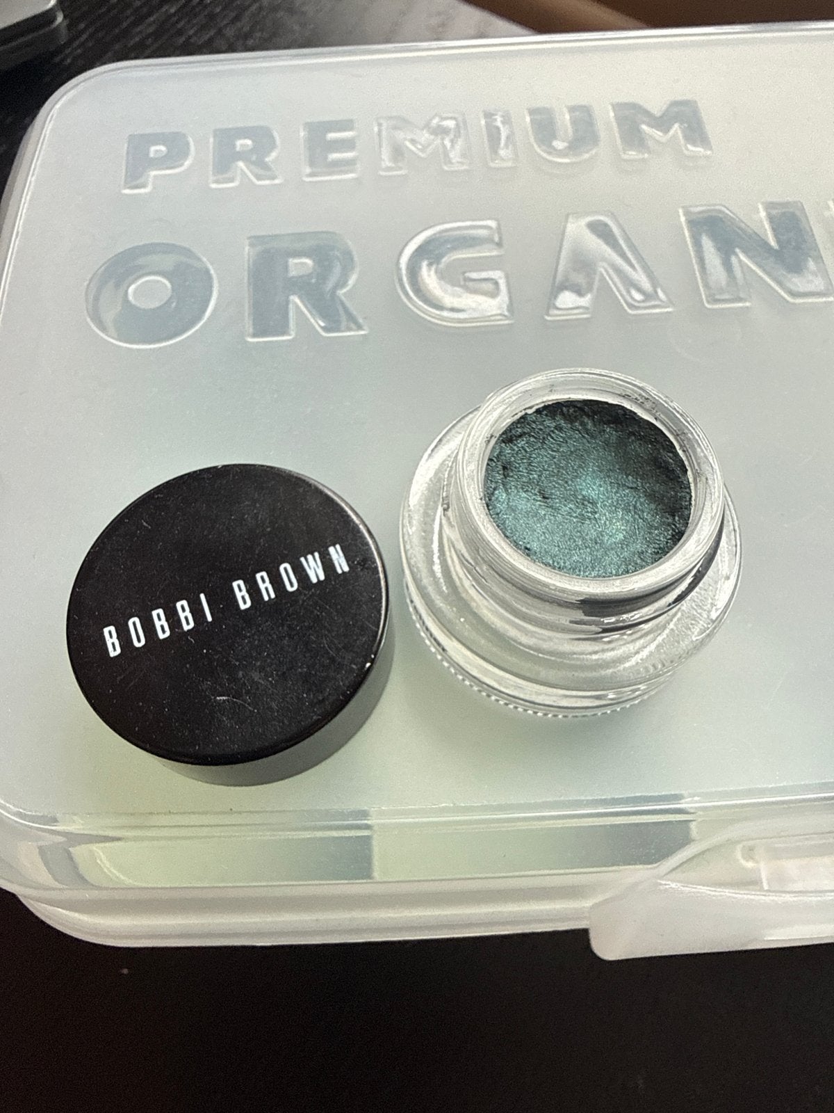 Bobbi Brown Long-Wear Gel Eyeliner Ivy Shimmer Ink, Gebruikt, Ogen, Ophalen of Verzenden, Make-up