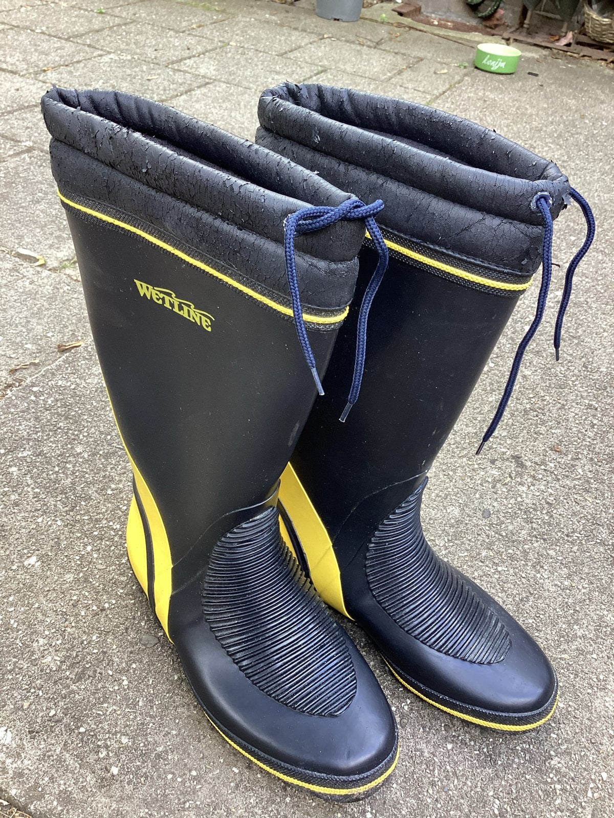 Zeillaarzen Wetline, maat 41, gebruikt, Ophalen of Verzenden, Gebruikt, Bootschoenen