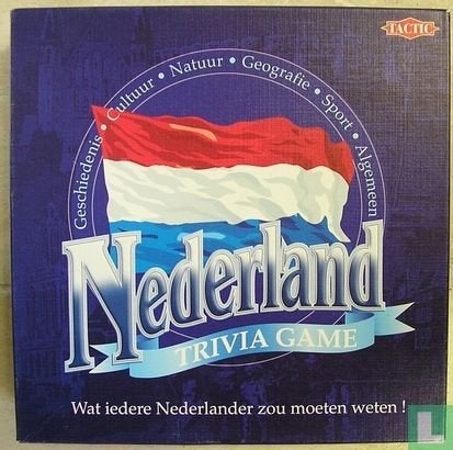 Nederland Trivia Game, Vijf spelers of meer, Ophalen of Verzenden, Nieuw, Tactic