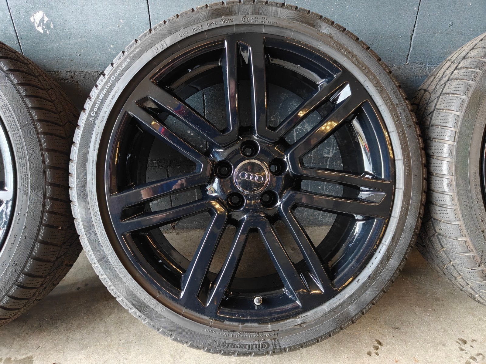20" Originele Audi RS6 C7 Winterset Continental TPMS, Audi, Banden en Velgen, 3833BP, Personenwagen