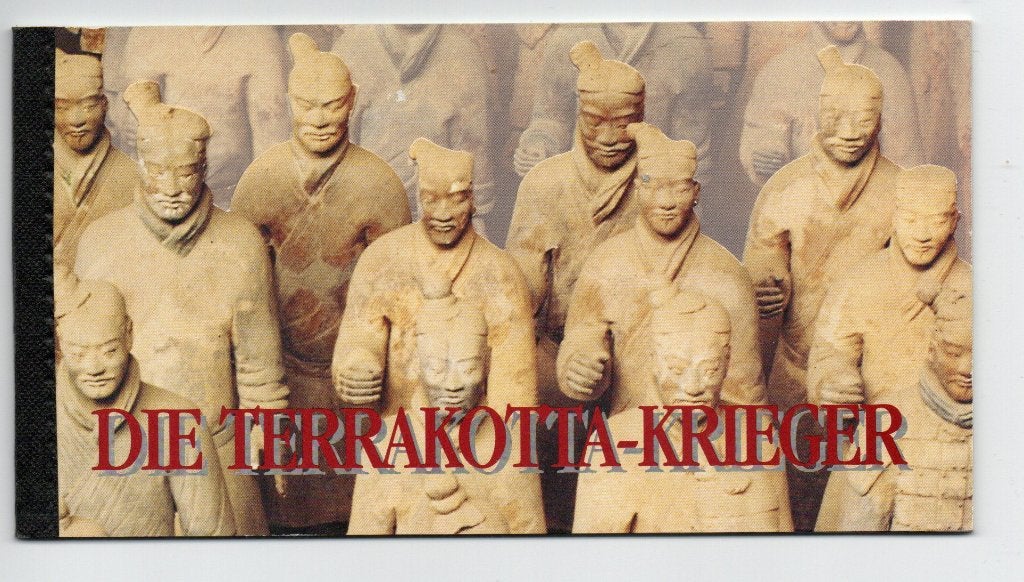 Die Terrakotta-Krieger postzegelboekje UNESCO 1997, Ophalen of Verzenden, Postfris, Overige thema's