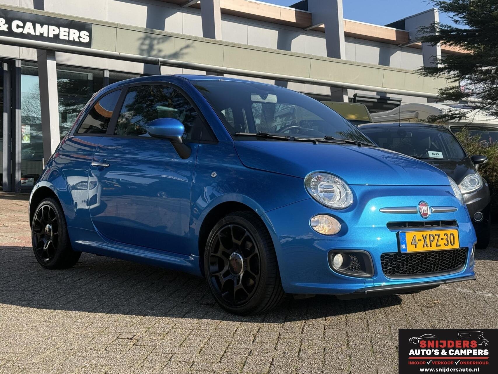 Fiat 500 0.9 TwinAir Turbo 500S digidash, Auto's, Voorwielaandrijving, Gebruikt, Leder en Stof, 905 kg