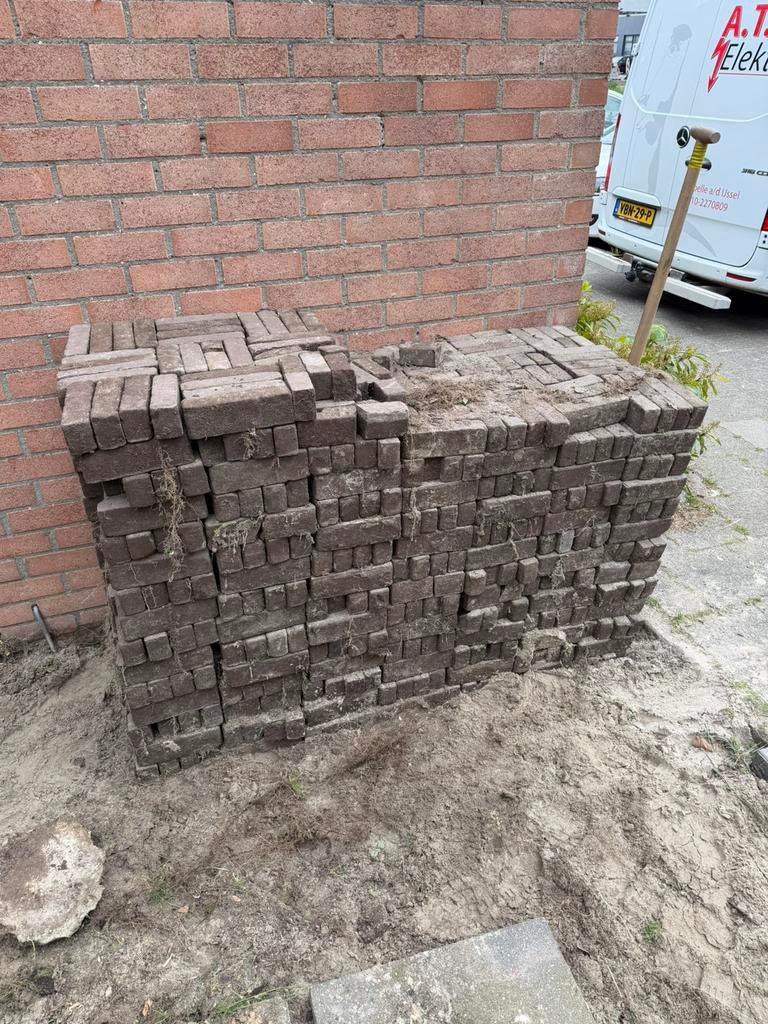 Klinkers gebakken, Ophalen, Zo goed als nieuw, Beton, Klinkers