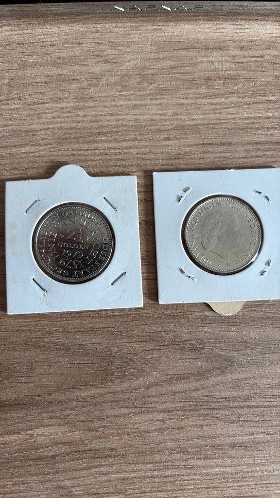 Unie van Utrecht rijksdaalder 1979 Juliana, Ophalen of Verzenden, Koningin Juliana, 2½ gulden, Losse munt