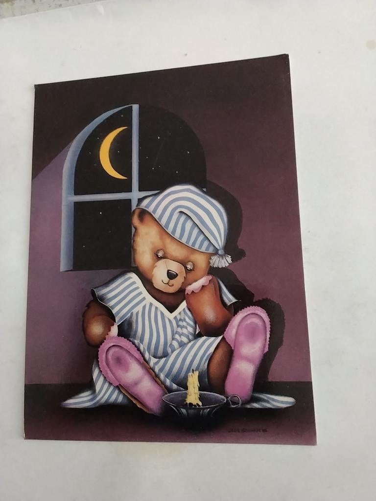 SLEEPING TEDDY.  GREG GORHAMMARIGOLD, Ophalen of Verzenden, Sterren en Beroemdheden
